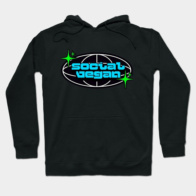 Social Vegan. Hoodie by FIBINATION